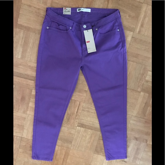Levi's Denim - 💜BNWT Purple Legging Crop Length Levi’s